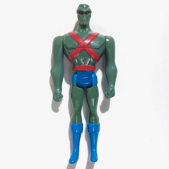 🦋 DC Justice League Unlimited Martian Manhunter action figure 3 11/16 inch tall - Picture 1 of 6